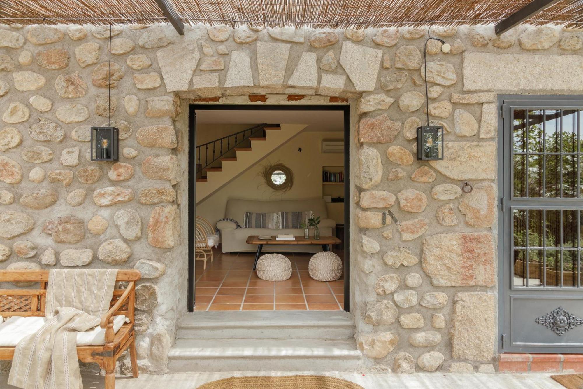 Casa Rural En Candeleda Con Piscina Y Un Maravilloso Jardin Esterno foto